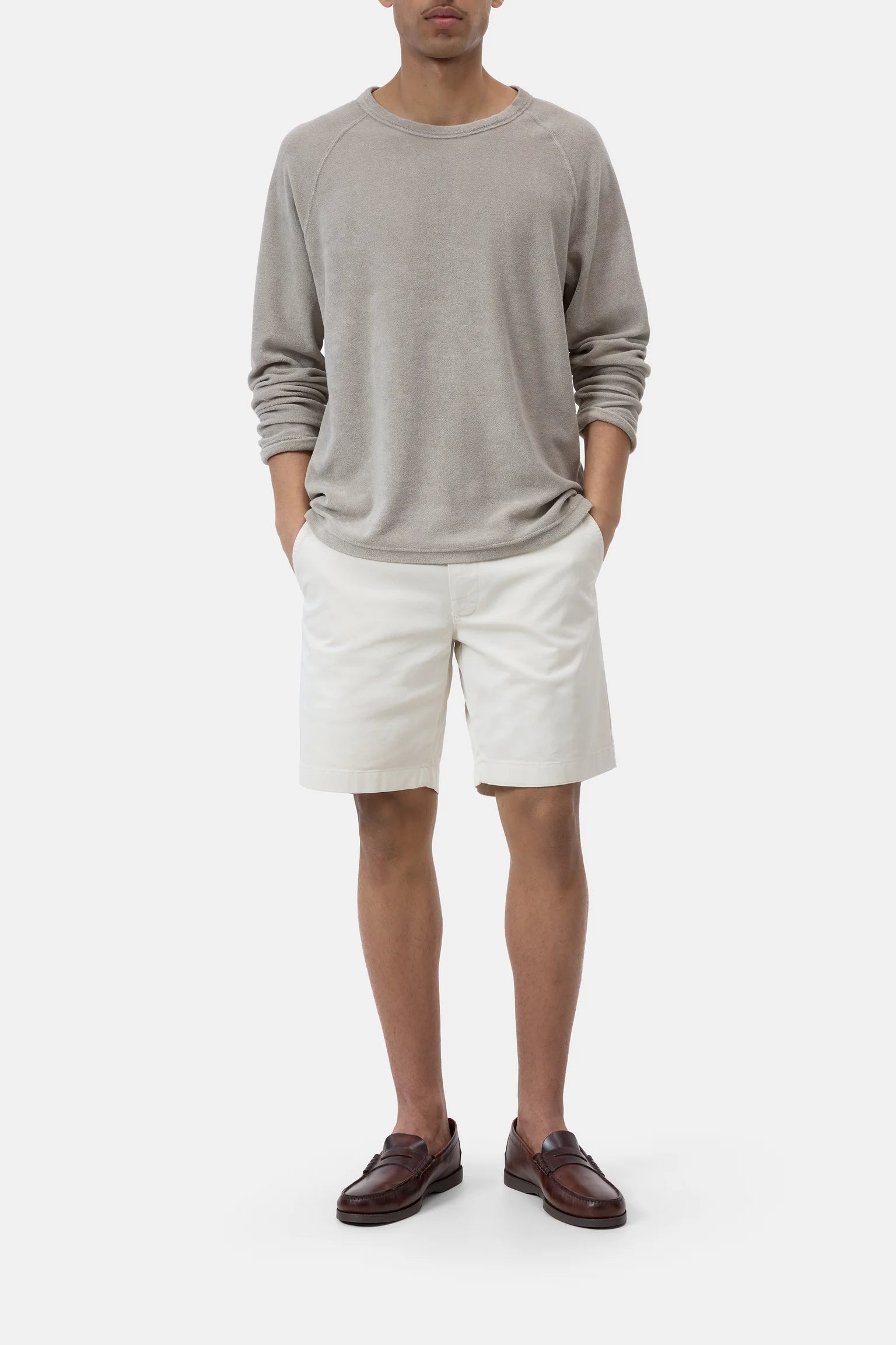 Long Sleeve Raglan Sweatshirts Closed