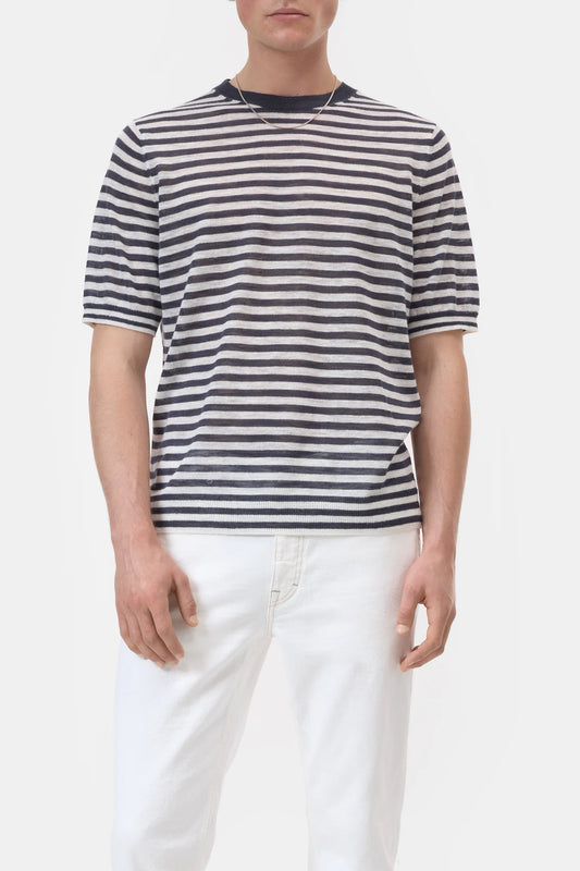 Striped T-Shirt Tees Closed