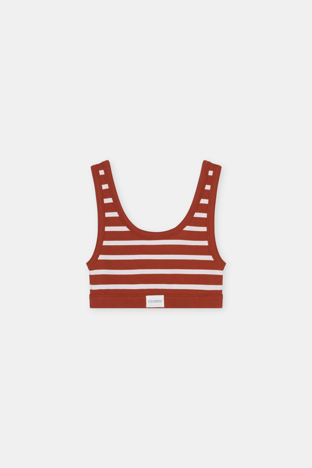 Bralette Underwear Closed Brick red S