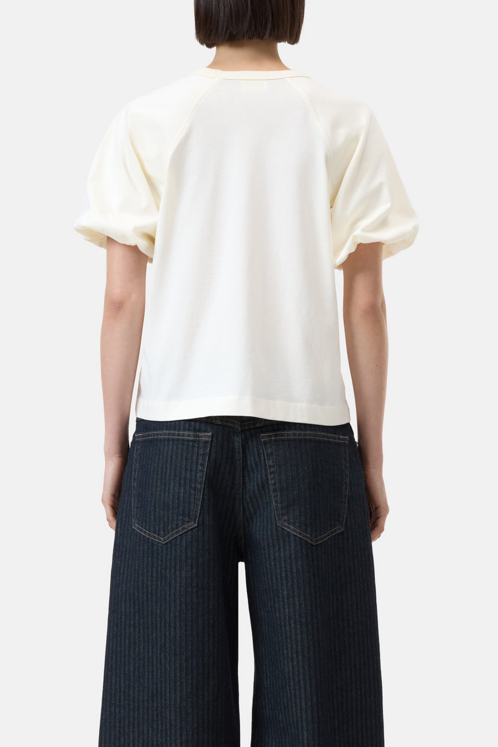 Wide sleeve t-shirt Closed