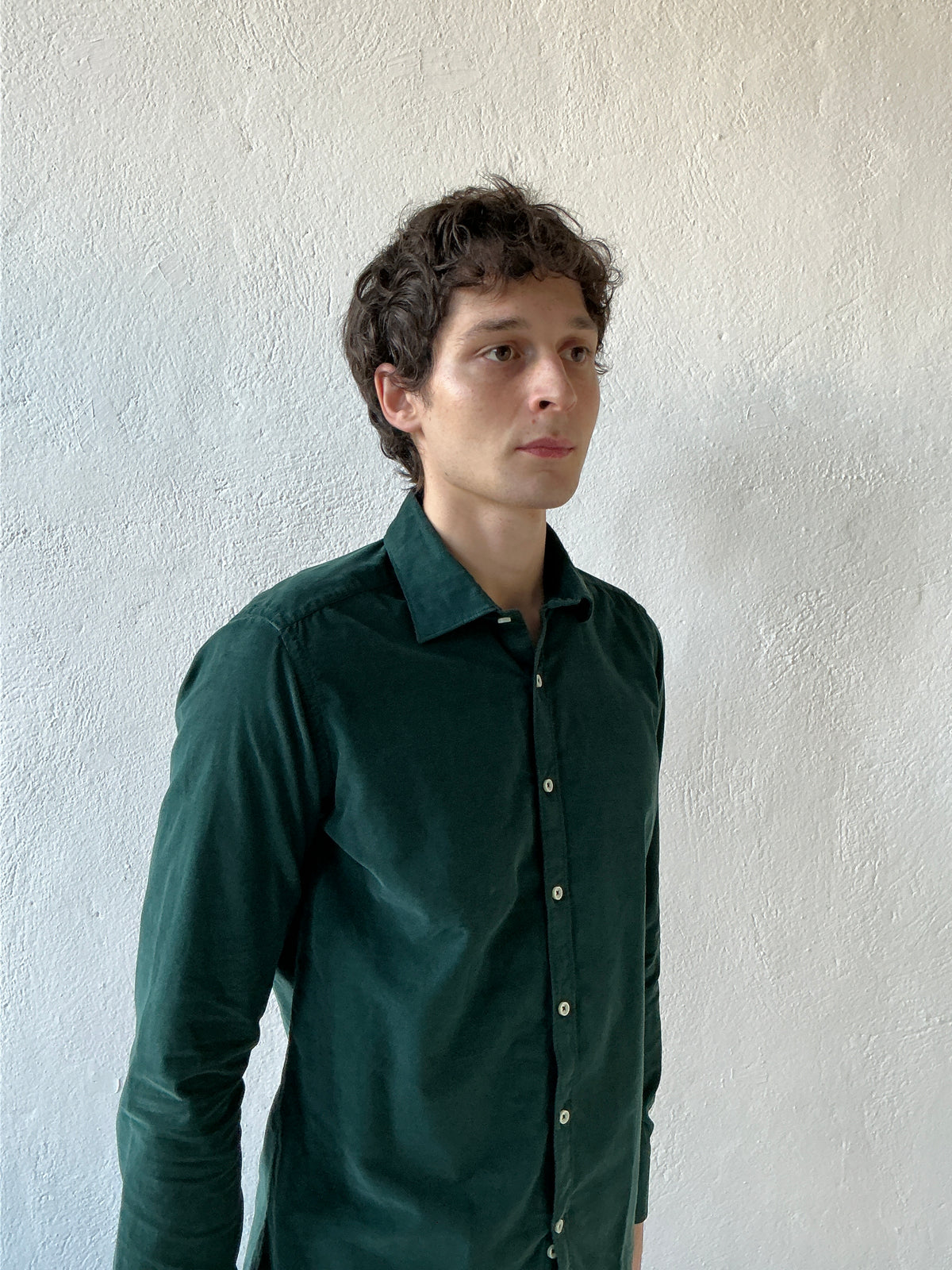 Garment Dyed Fine Wale Corduroy Shirt Shirts fig. - 14