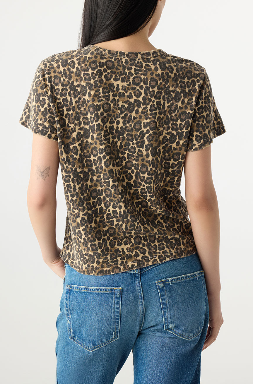 Love Tee Leopard AMO Denim