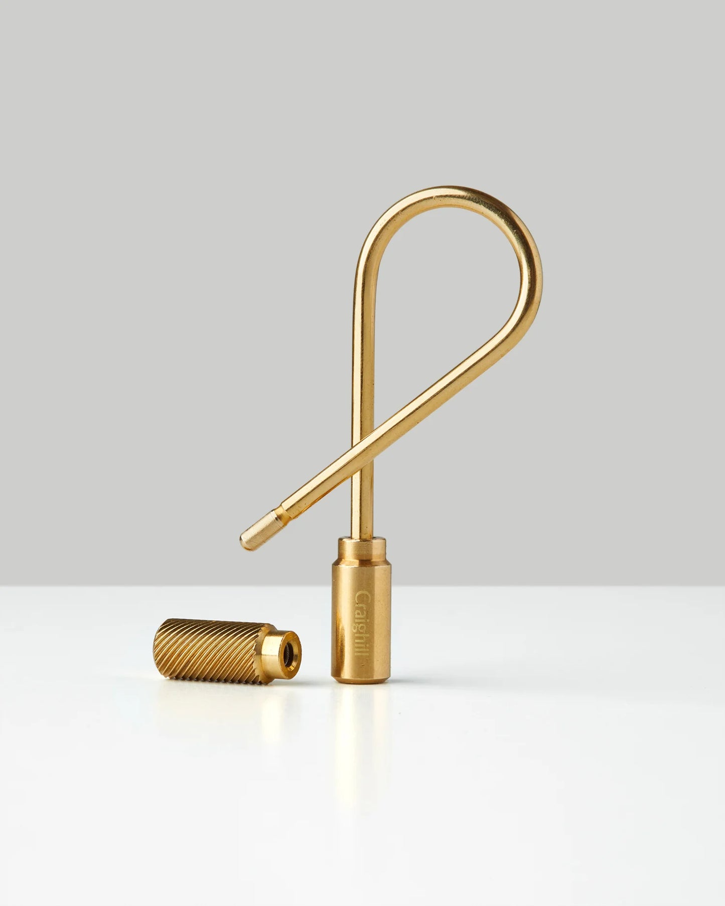 Closed Helix Key Ring