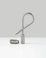 Closed Helix Key Ring