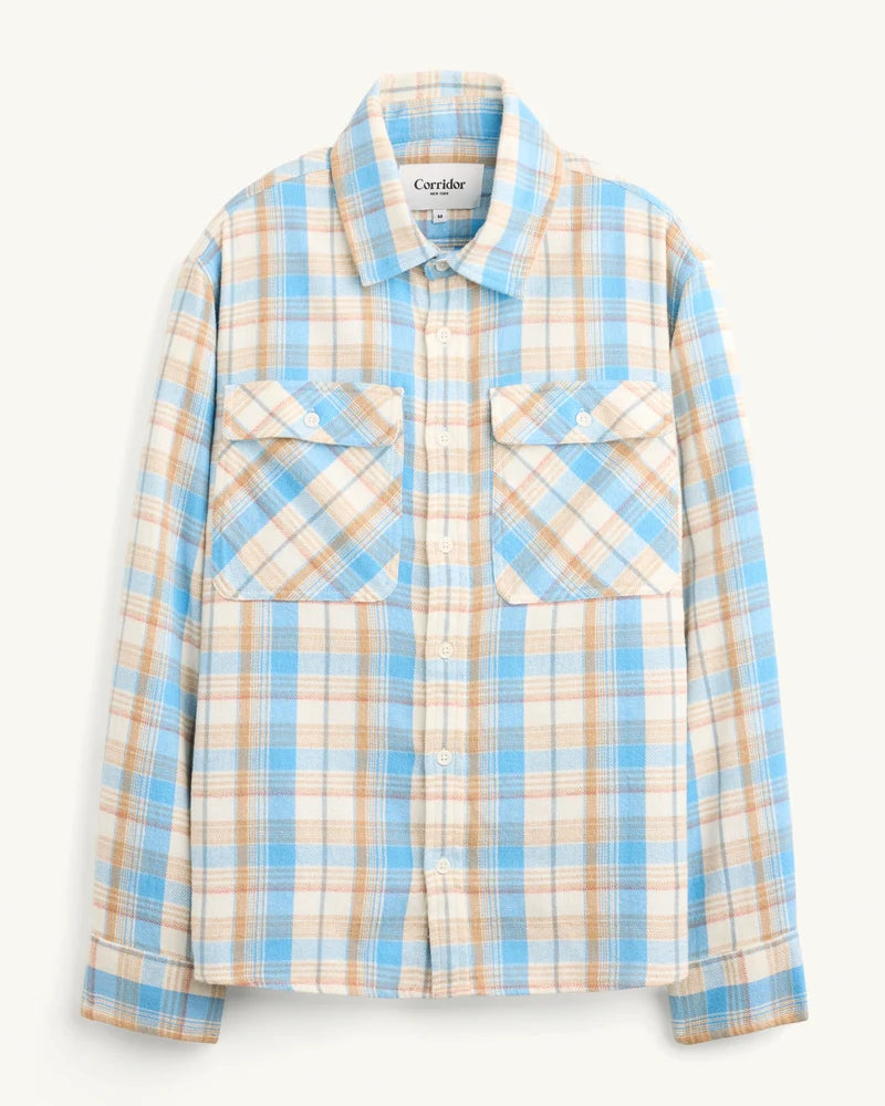 Vintage Plaid Flannel L/S Shirts Corridor