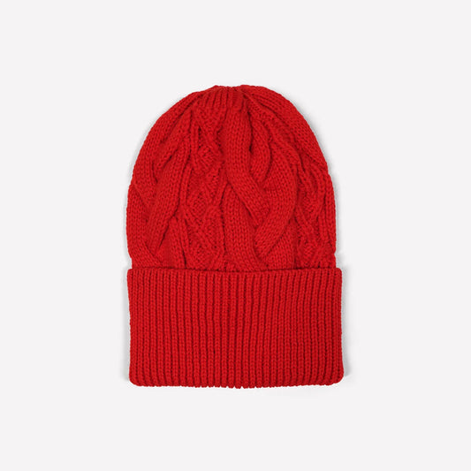 Cable Hat HATS Gigi Red O/S 