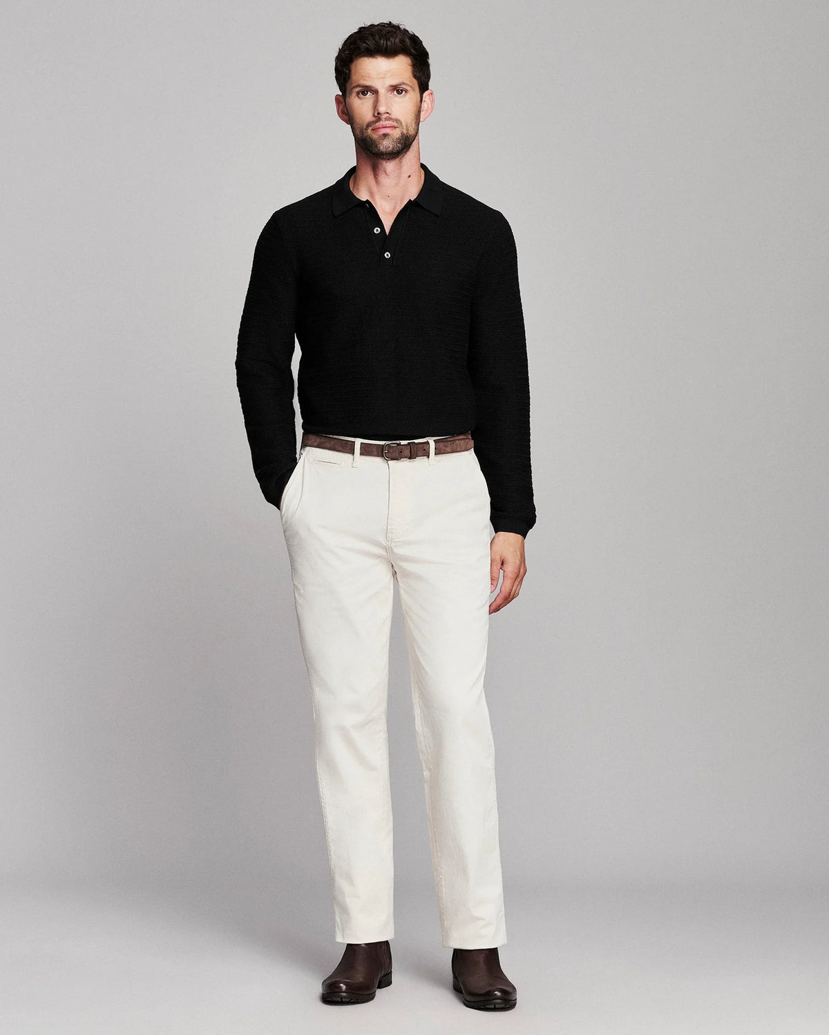 Lachlan Links L/S Polo Polos Billy Reid