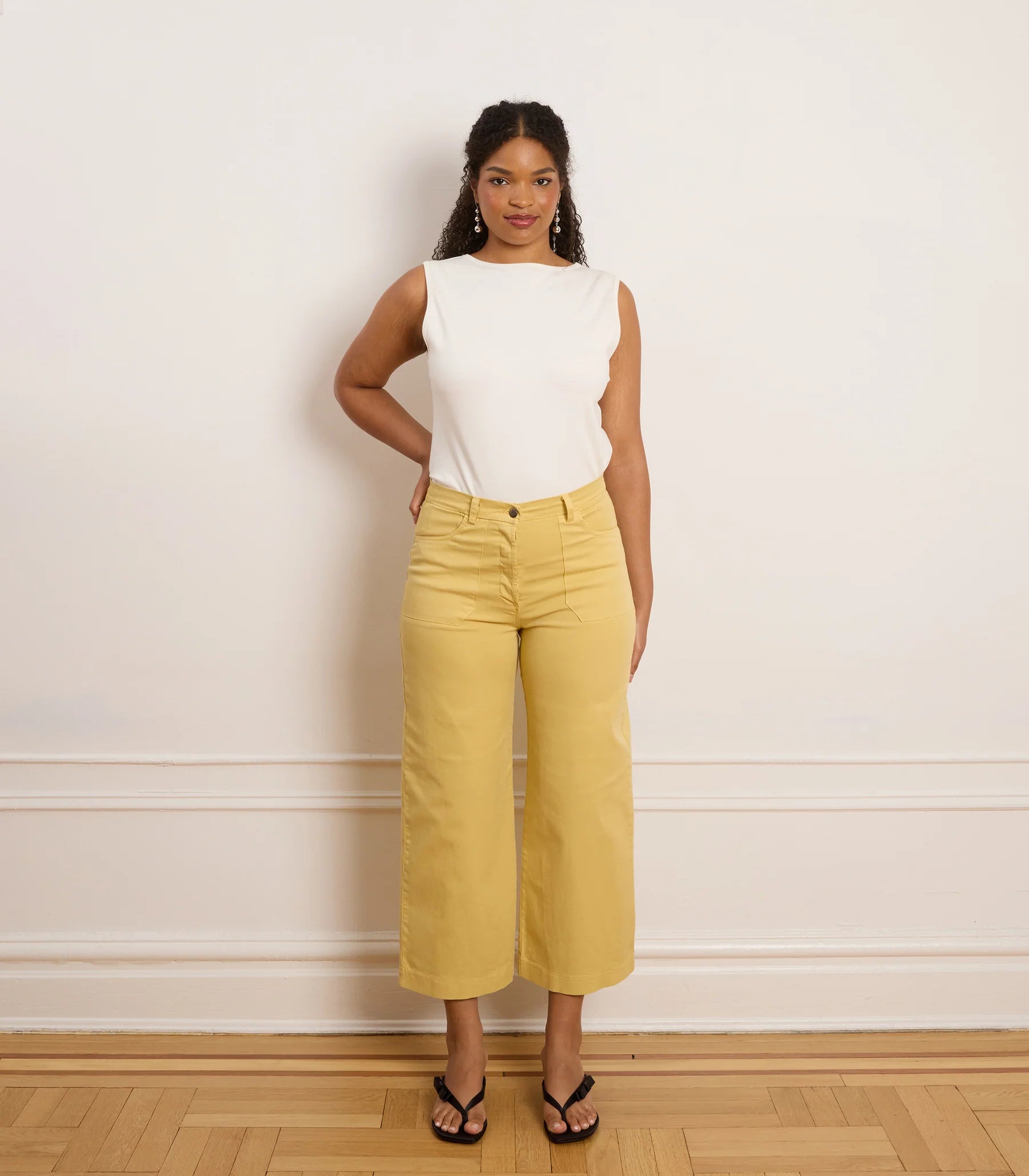 Simone Pants Pants Loup Burnt Khaki S