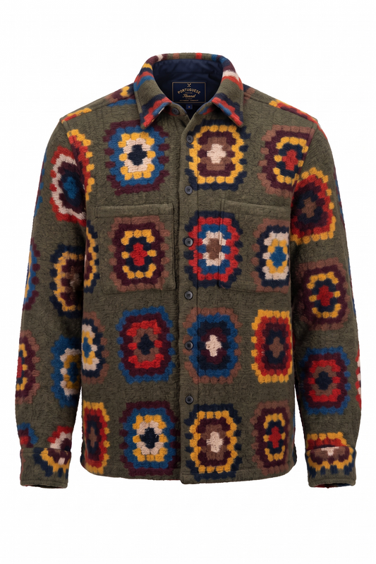 Grandma's Quilt Overshirt Jackets Portuguese Flannel