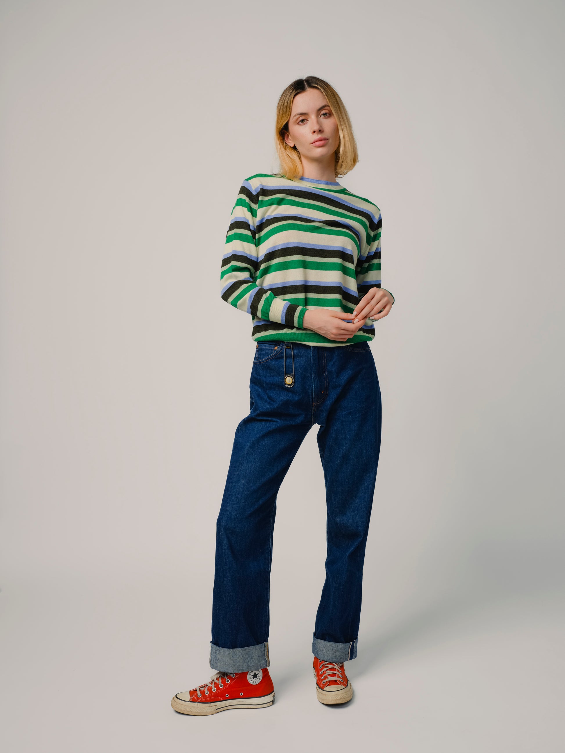 Striped Crew- Meadow Shirts DEGEN