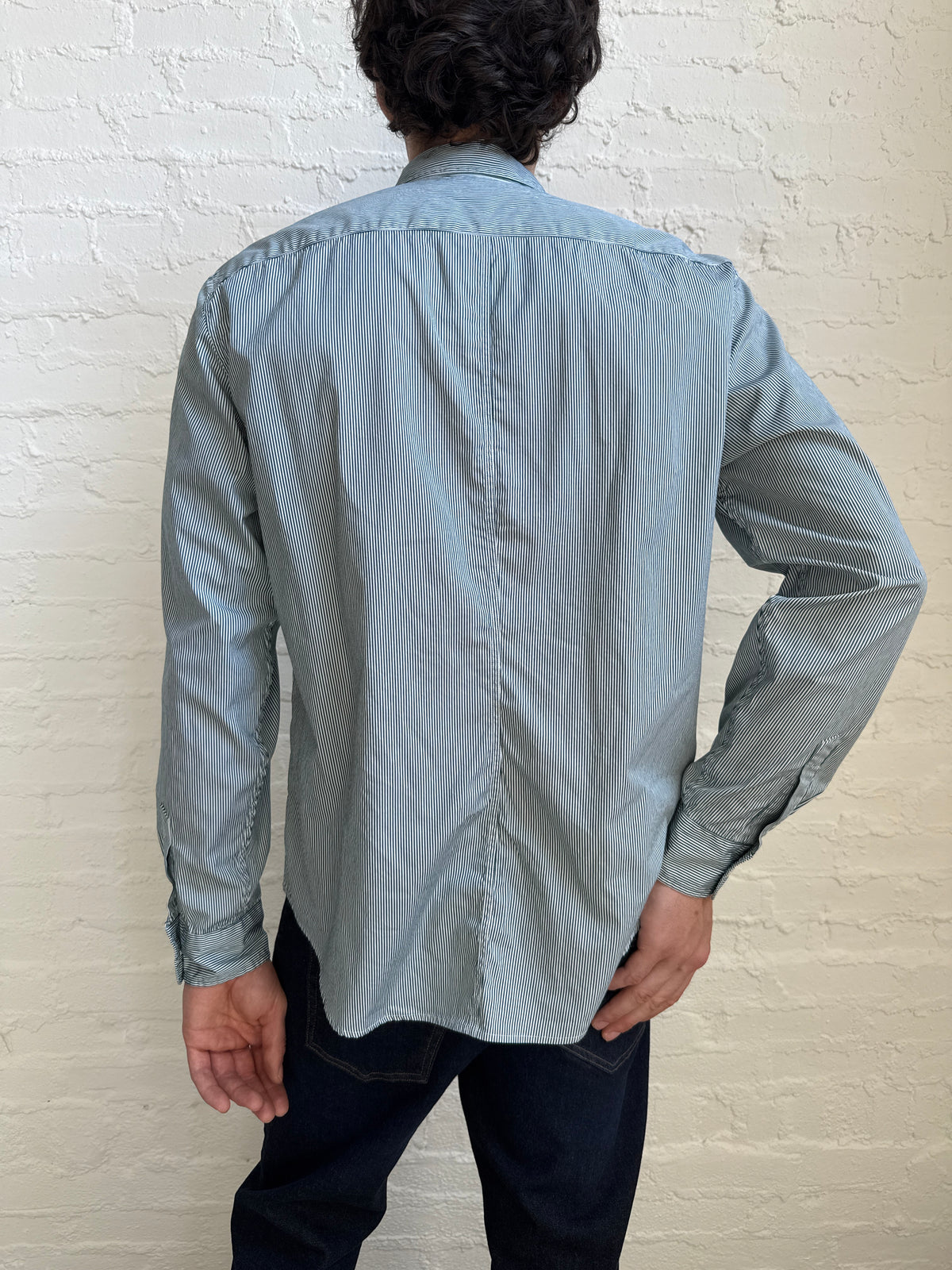 Finbar Woven Button Up Frank & Eileen - 3