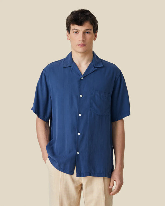 Dogtown S/S Shirt Shirt Portuguese Flannel Blue S 