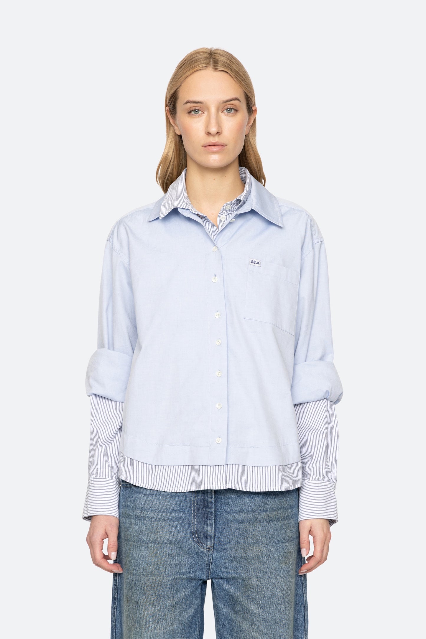 Zayna Button Down SEA NEW YORK