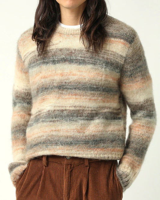 Space Dye Mohair Crewneck Sweater Sweaters Corridor   