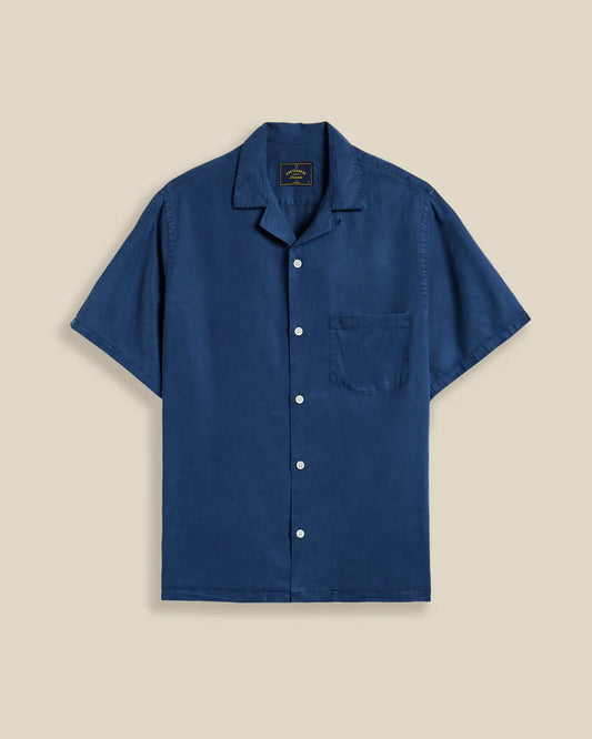 Dogtown S/S Shirt Shirts Portuguese Flannel Blue S