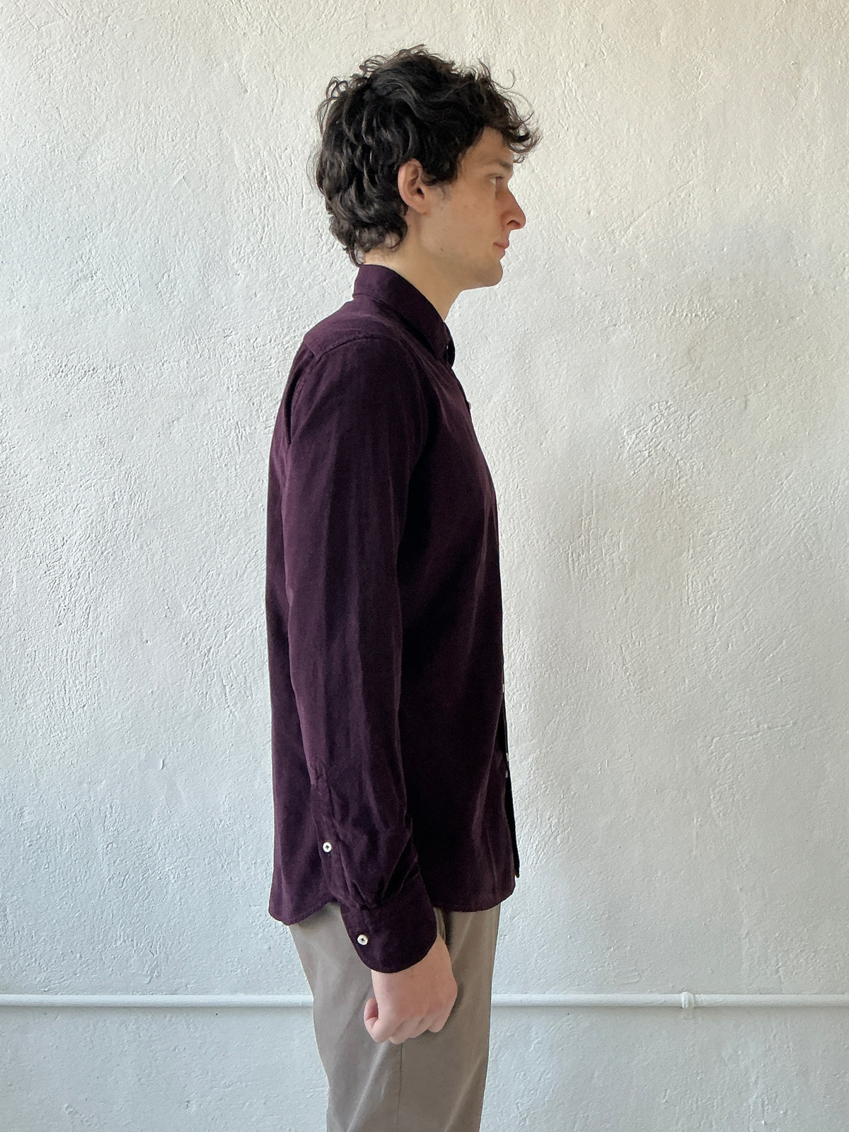 Garment Dyed Fine Wale Corduroy Shirt Shirts fig. - 4