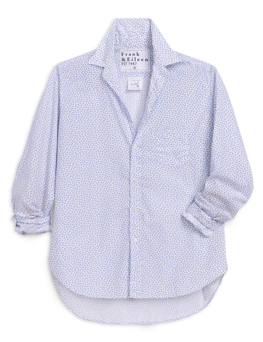 Silvio, Relaxed Button-Up Shirt - Italian Cotton Tops Frank & Eileen