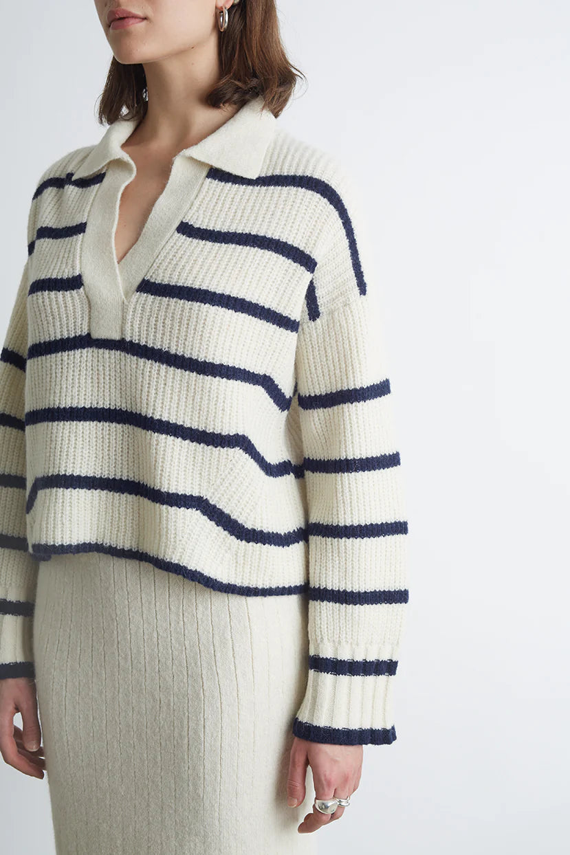 Brynn Stripe Sweater  Eleven Six   