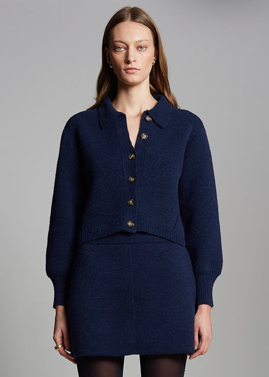 Sadie Cardigan Sweaters Eleven Six NAVY S