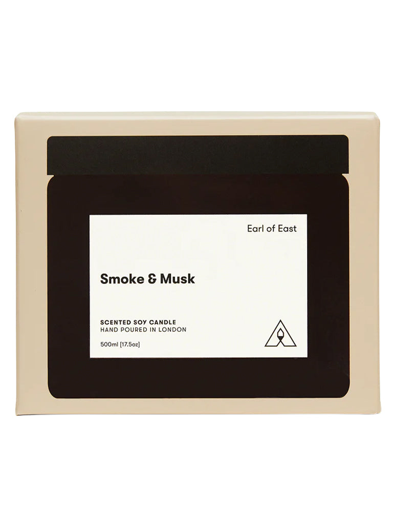 Smoke & Musk Candle 17.5 OZ Candles Earl of East