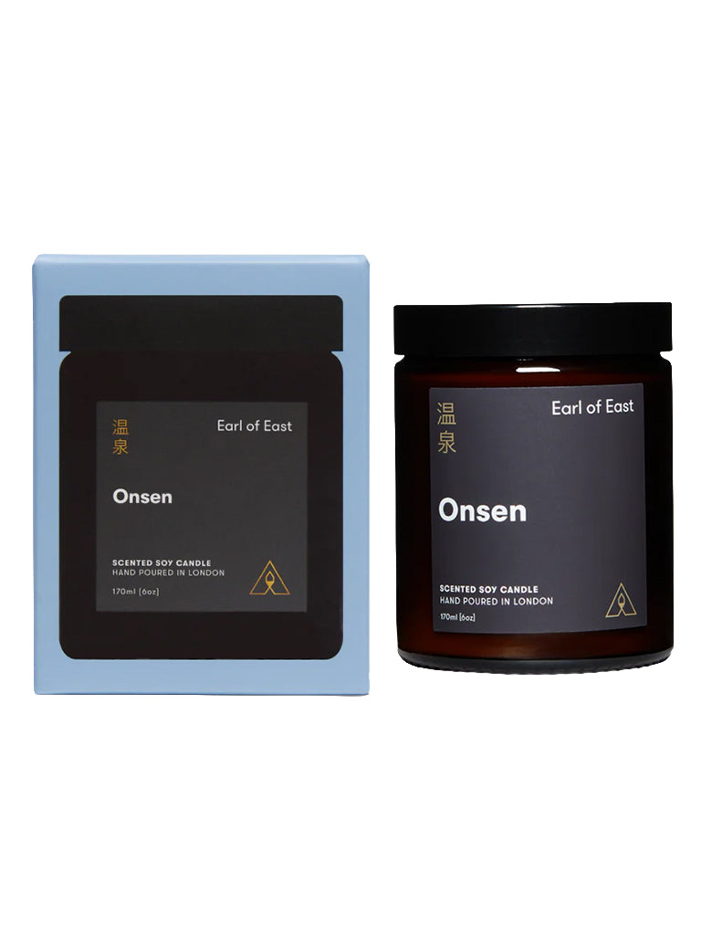 Onsen Soy Wax Candle 6 OZ Candles Earl of East