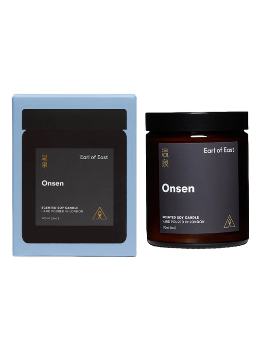 Onsen Soy Wax Candle 6 OZ Home & Office Earl of East