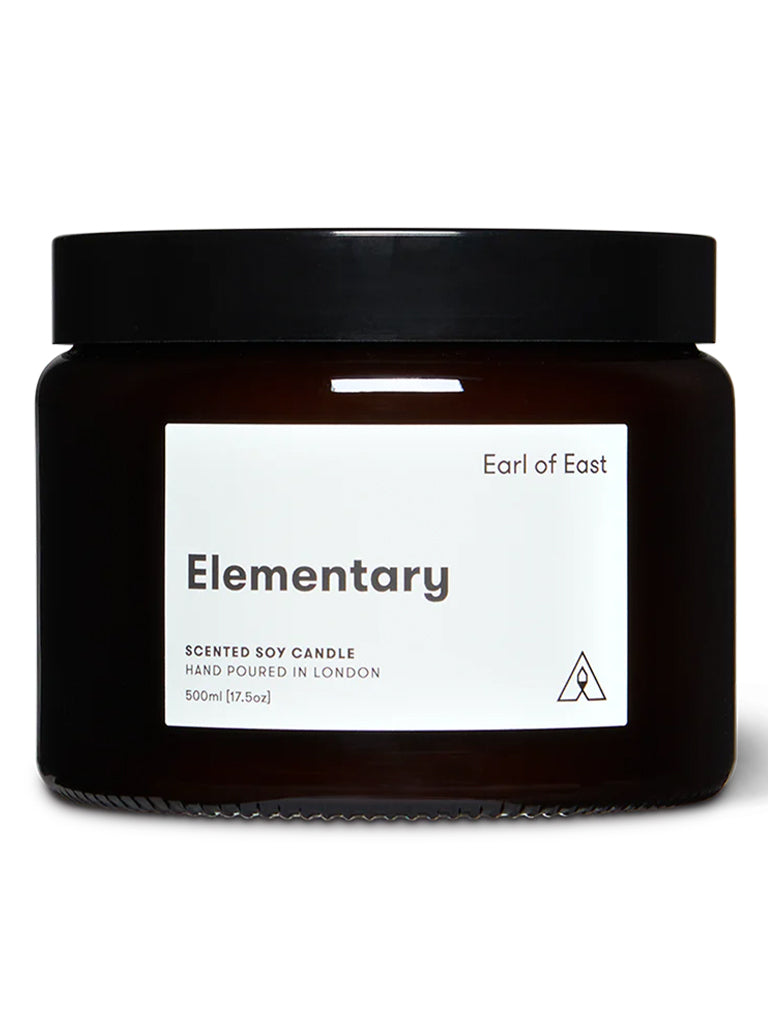 Elementary Candle 17.5 OZ Home & Office Earl of East