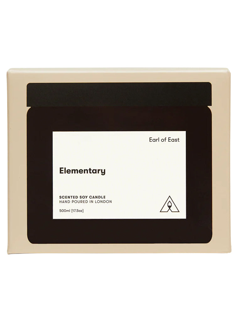 Elementary Candle 17.5 OZ Home & Office Earl of East