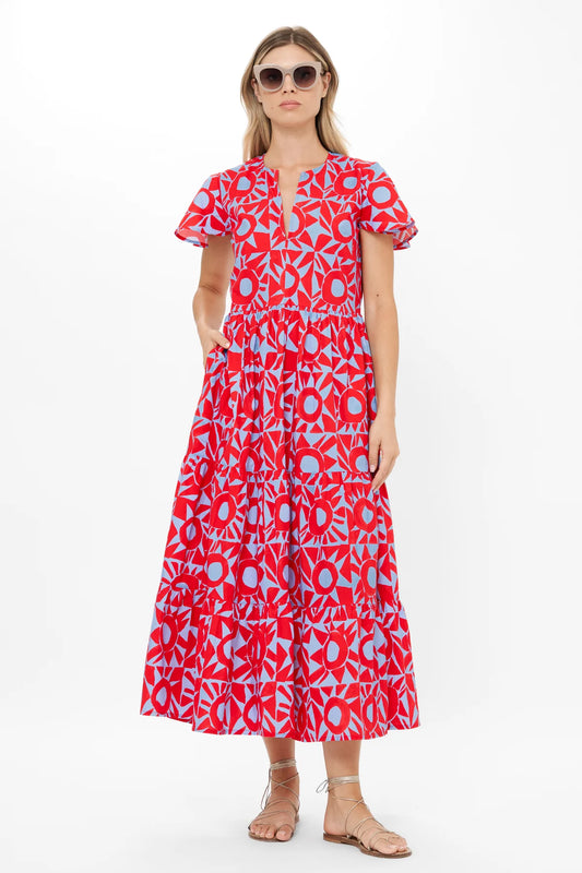 V-Neck Maxi Dresses Oliphant