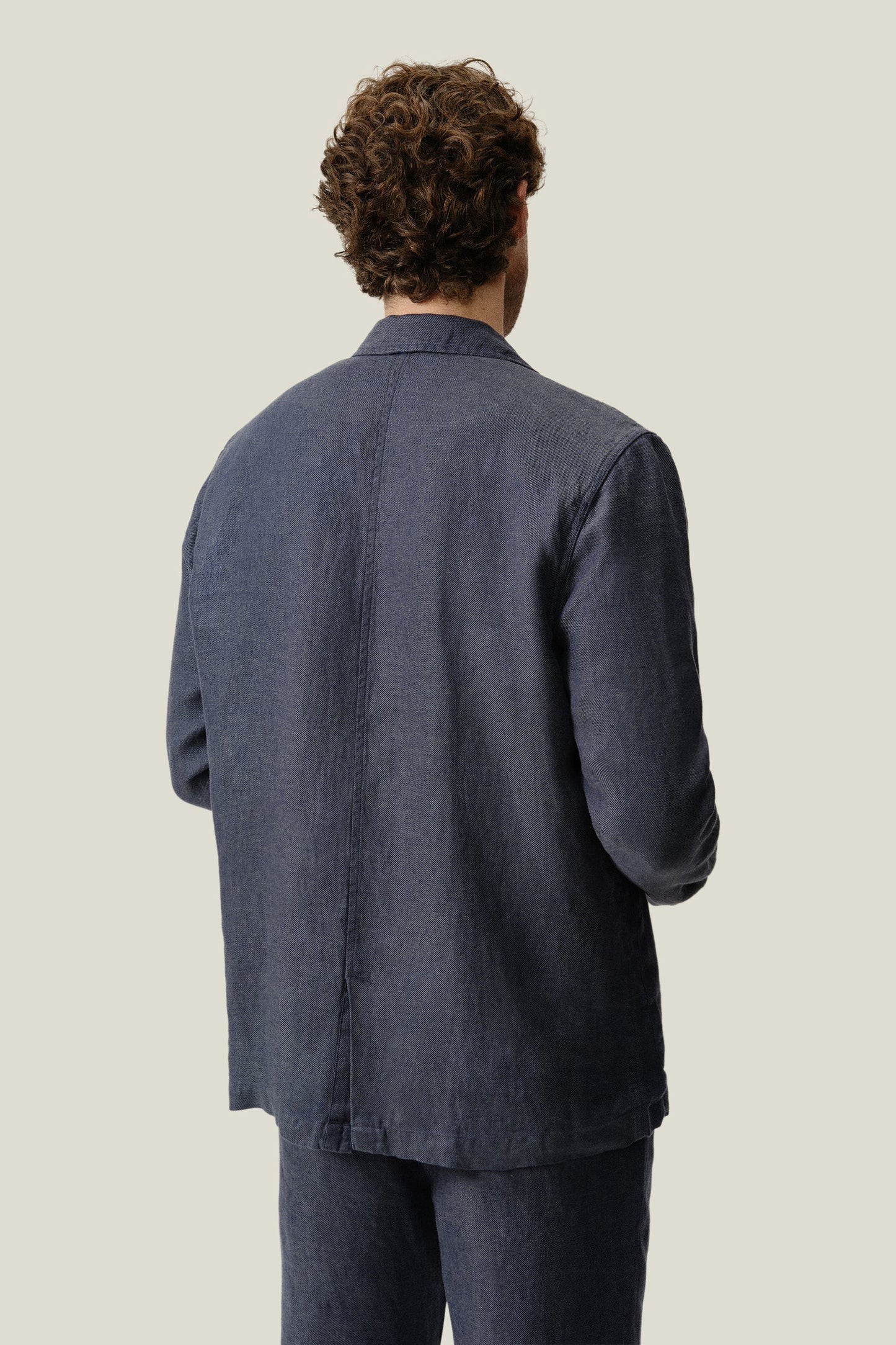 Alta Blazer Indigo Twill Jackets Alex Crane
