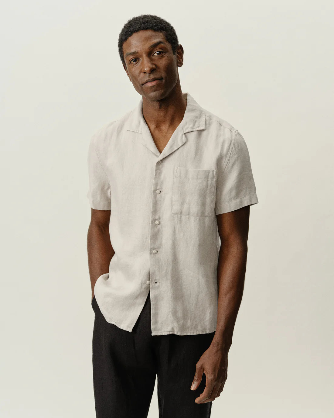 S/S Camp Shirt Shirts Alex Crane