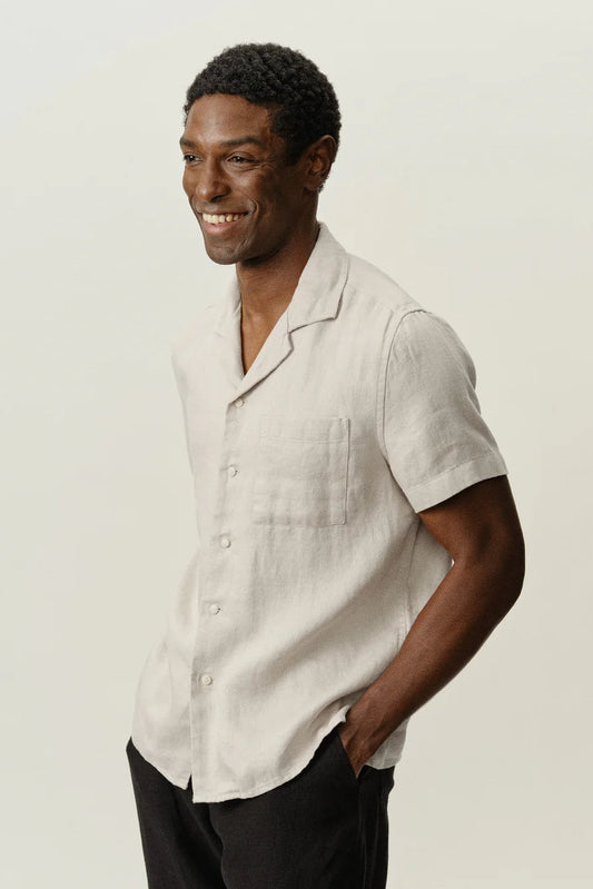 S/S Camp Shirt Tops Alex Crane