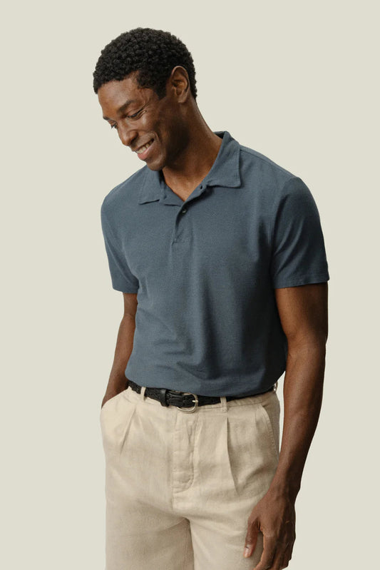 Crepe Polo Polos Alex Crane
