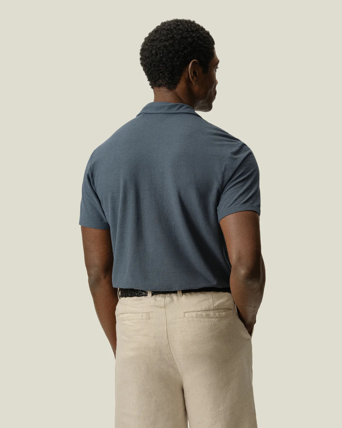 Crepe Polo Polos Alex Crane