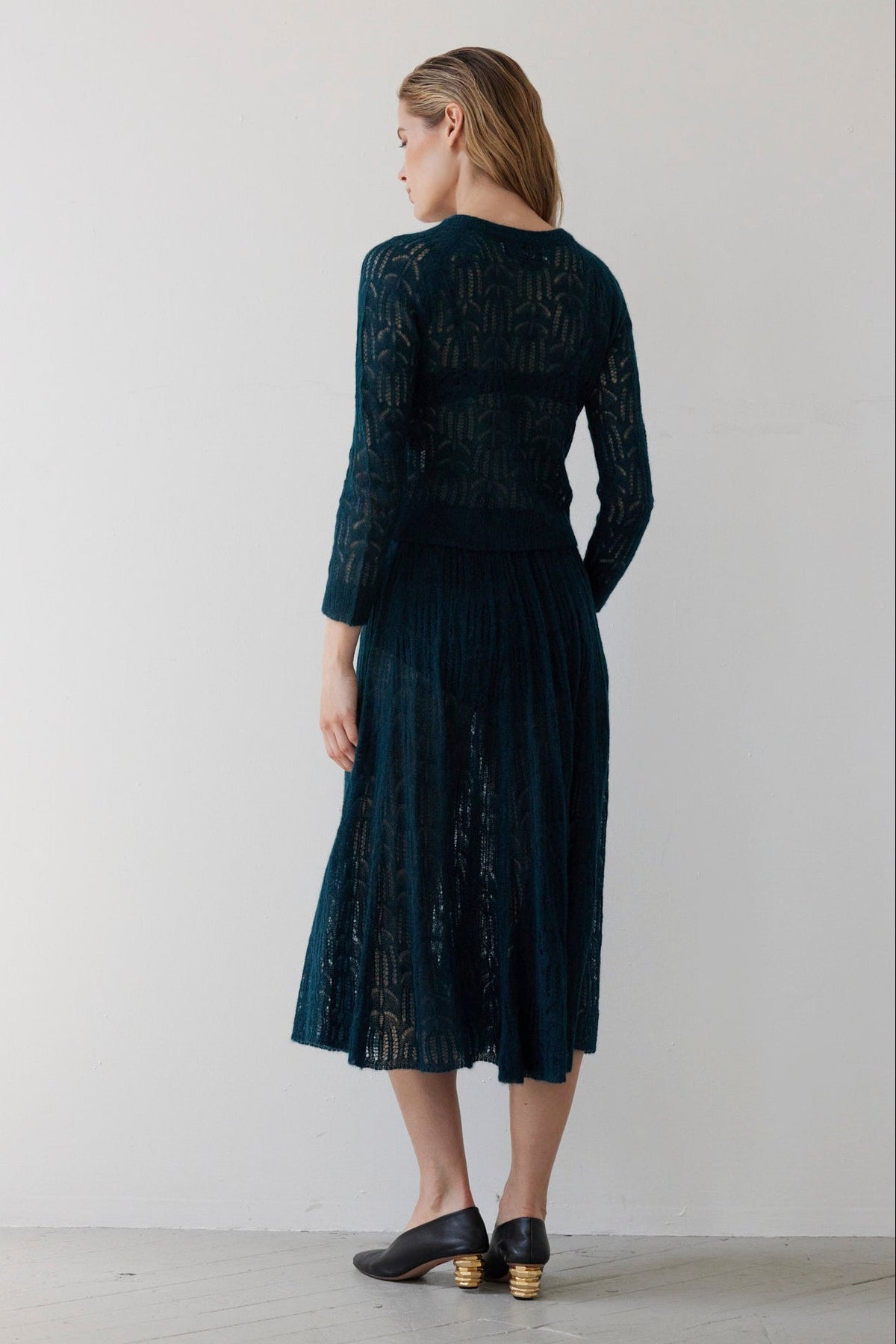 Miranda Lace Knit Sweater Sweaters CHRISTINE ALCALAY - 5