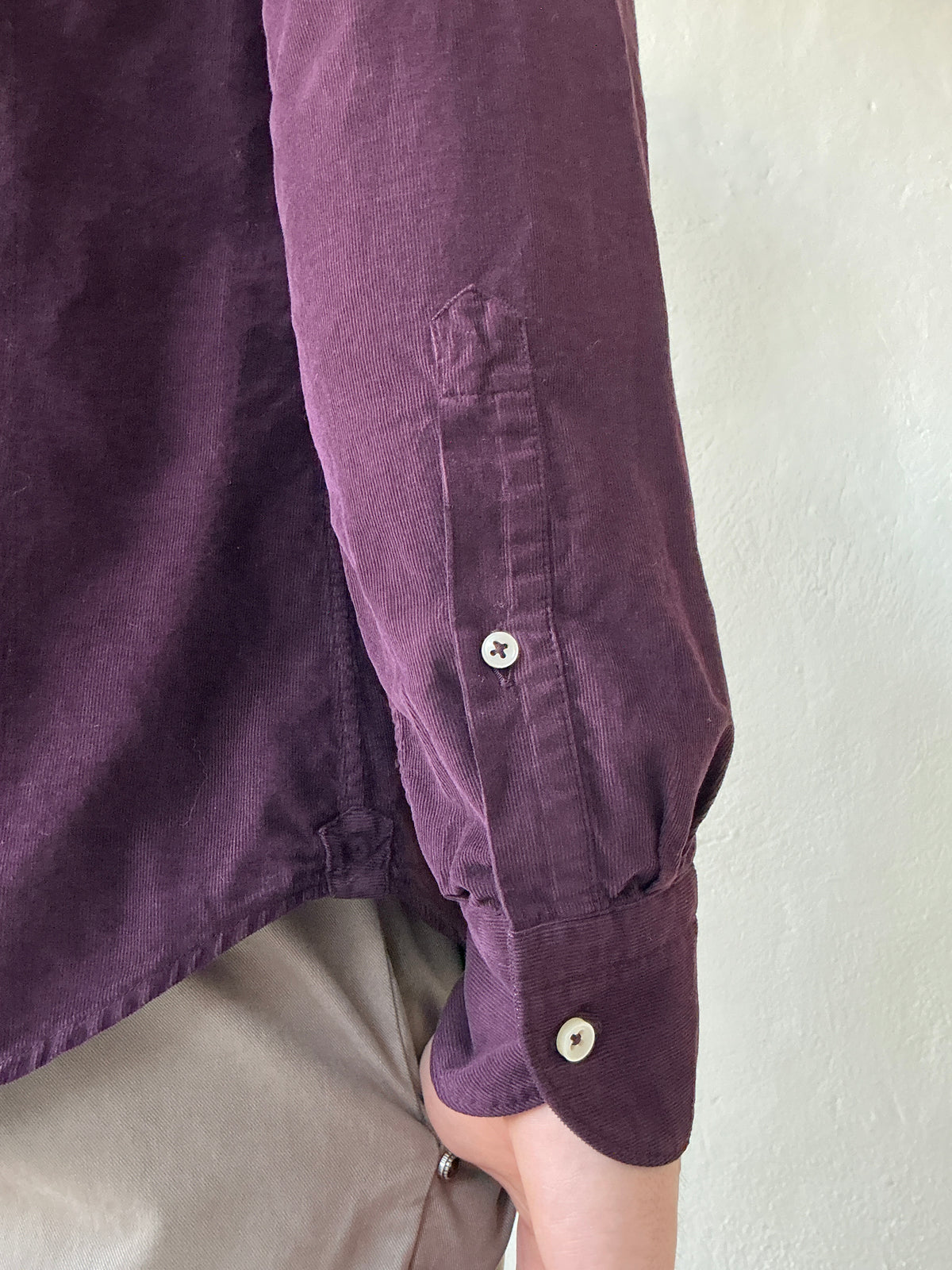 Garment Dyed Fine Wale Corduroy Shirt Shirts fig. - 5