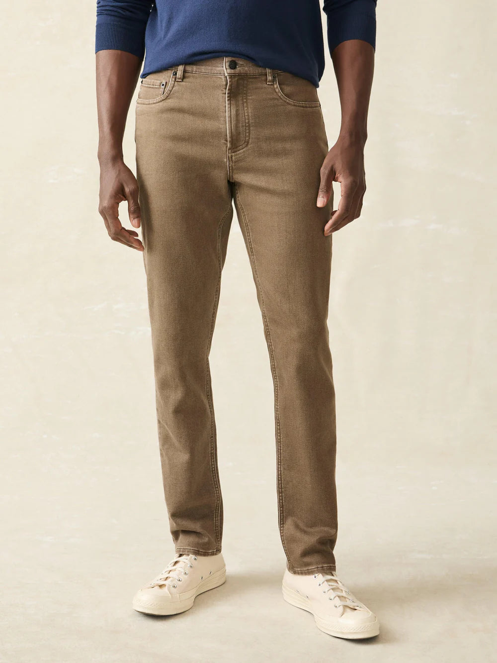 Stretch Terry 5 Pocket Pant Pants Faherty Men   