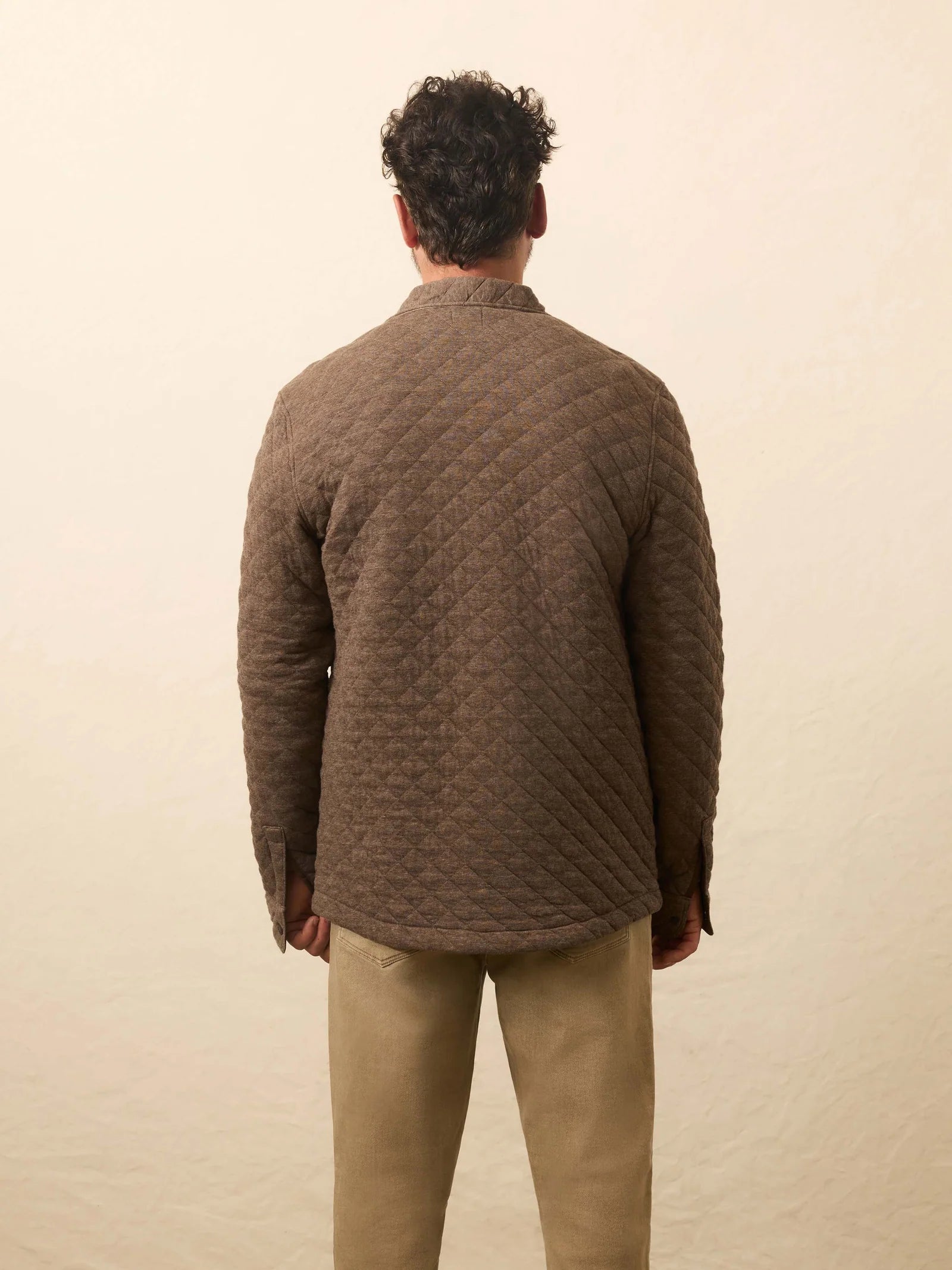 Epic Quilted Fleece CPO Jackets & Outerwear Faherty