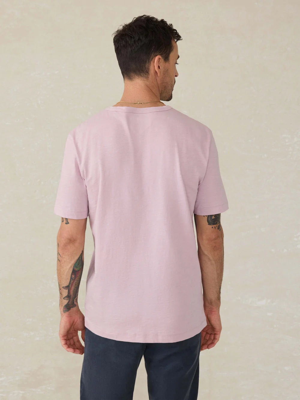 Sunwashed Pocket Tee T Shirts Faherty