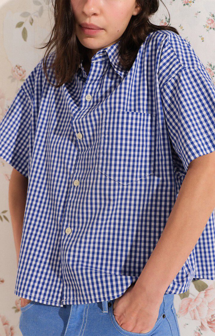 Chemis courte ample mc col boutonne Shirts AMERICAN VINTAGE