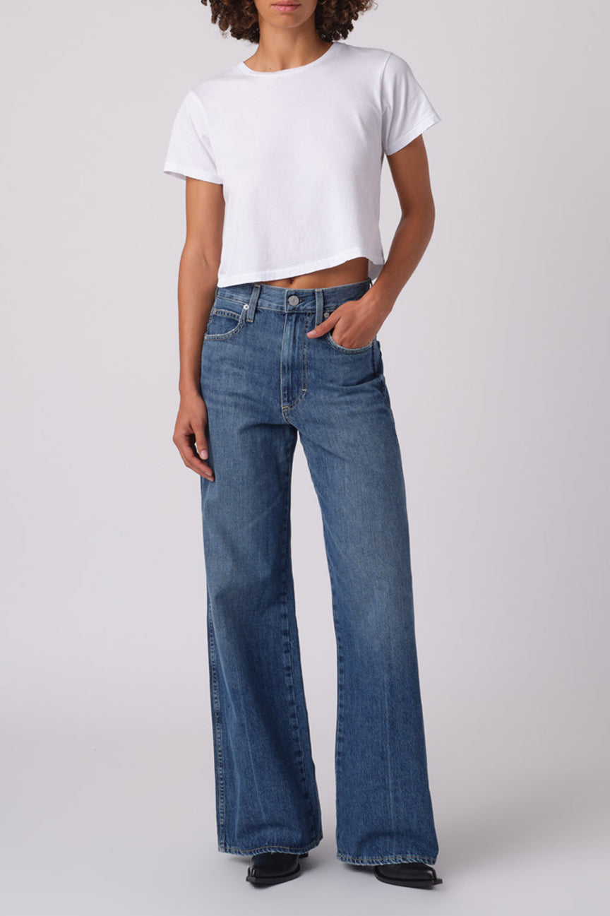 Frida Wide Leg Jeans Denim AMO Denim Admire 25