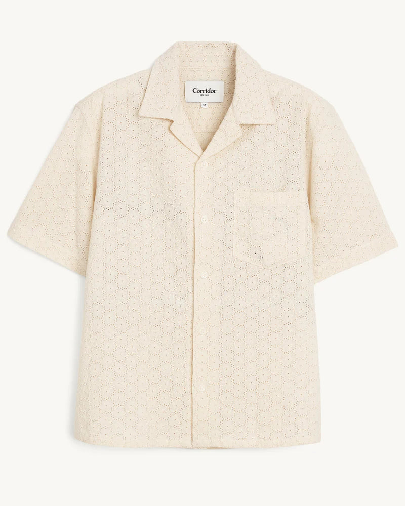 Floral Eyelet Shirt Shirts Corridor