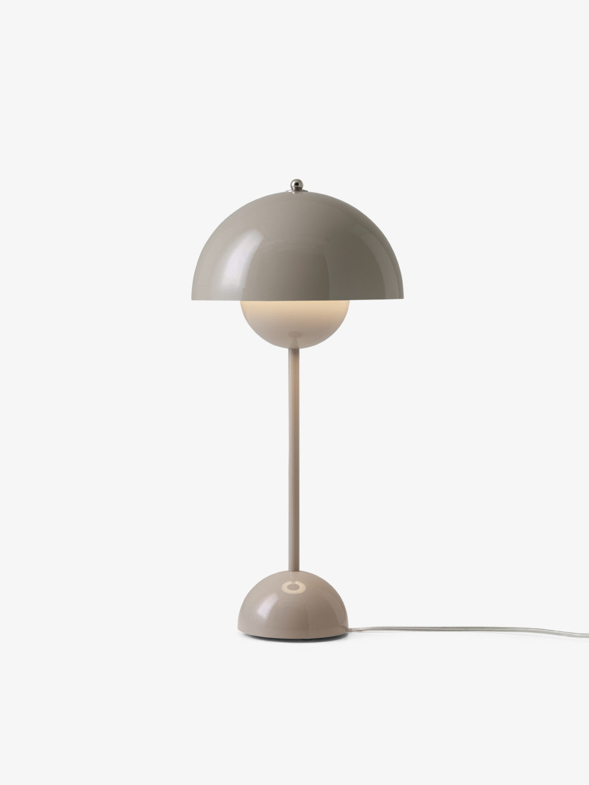 Flowerpot Portable Lamp Home & Tradition Grey Beige  