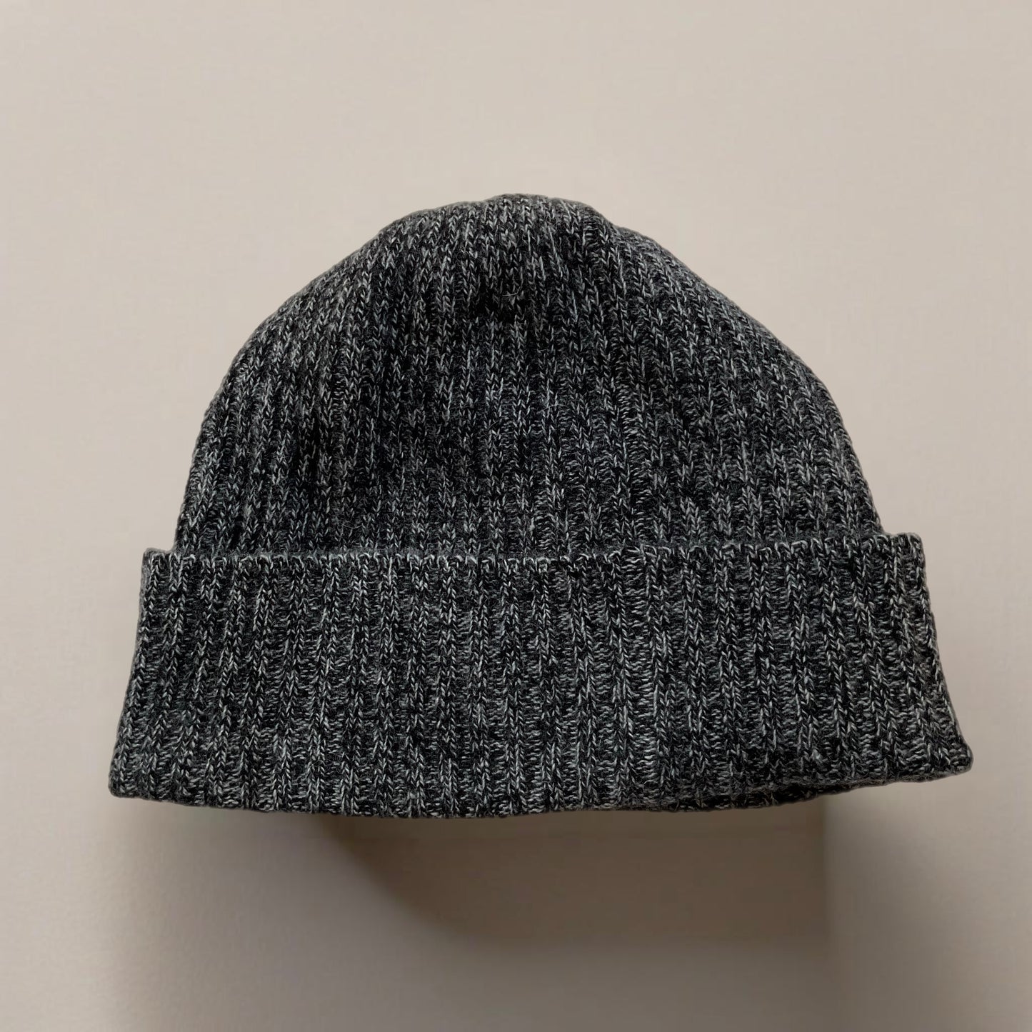 Tweed Rib Hat Hats Portolano Black/Light Grey O/S 