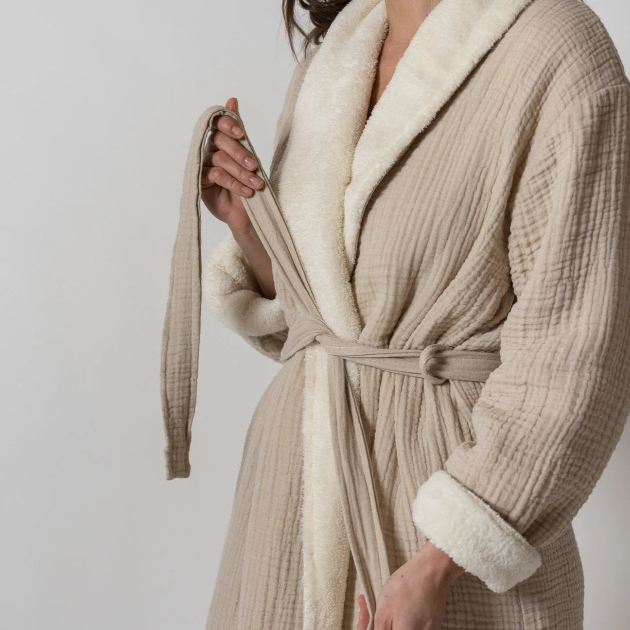 Alaia Sherpa Robe Robes House No. 23