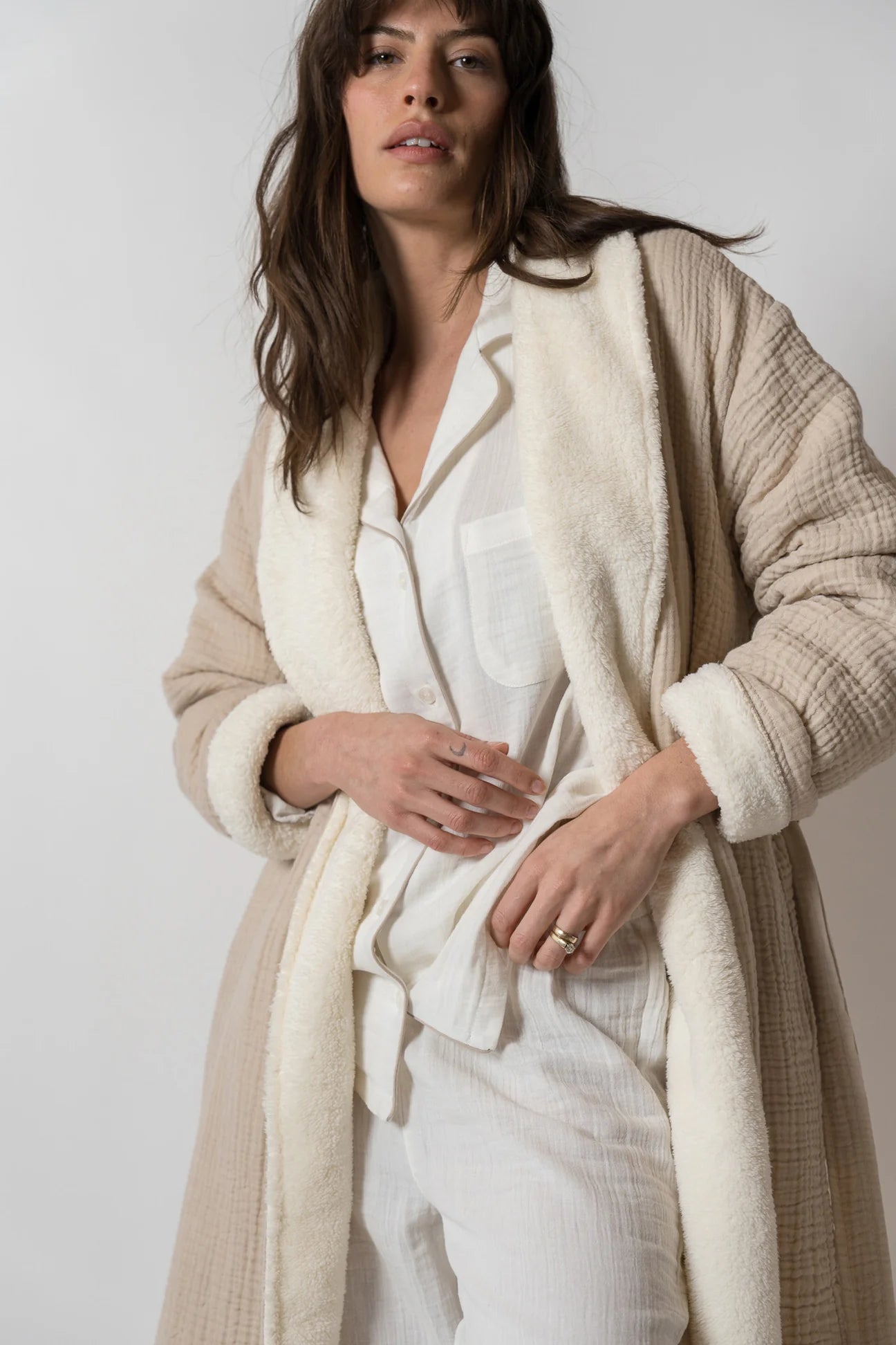 Alaia Sherpa Robe Robes House No. 23