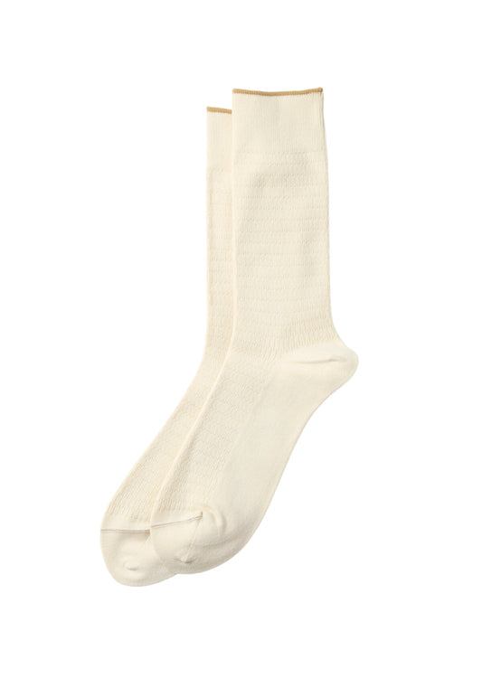 Cotton Thermal Socks Accessories RoToTo ECRU M