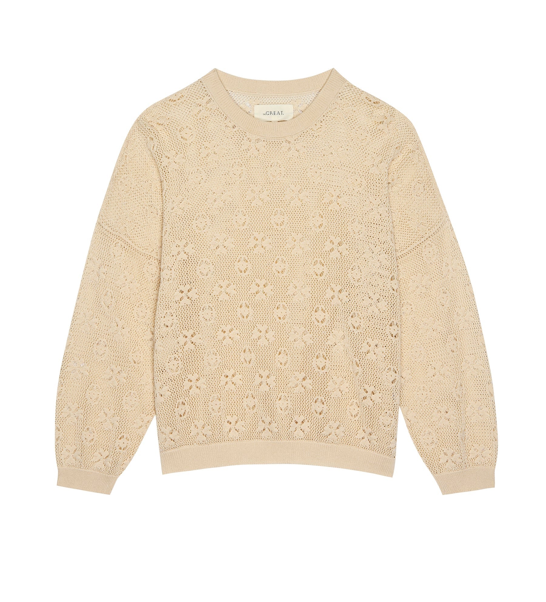 The Crochet Pullover Sweaters The Great.