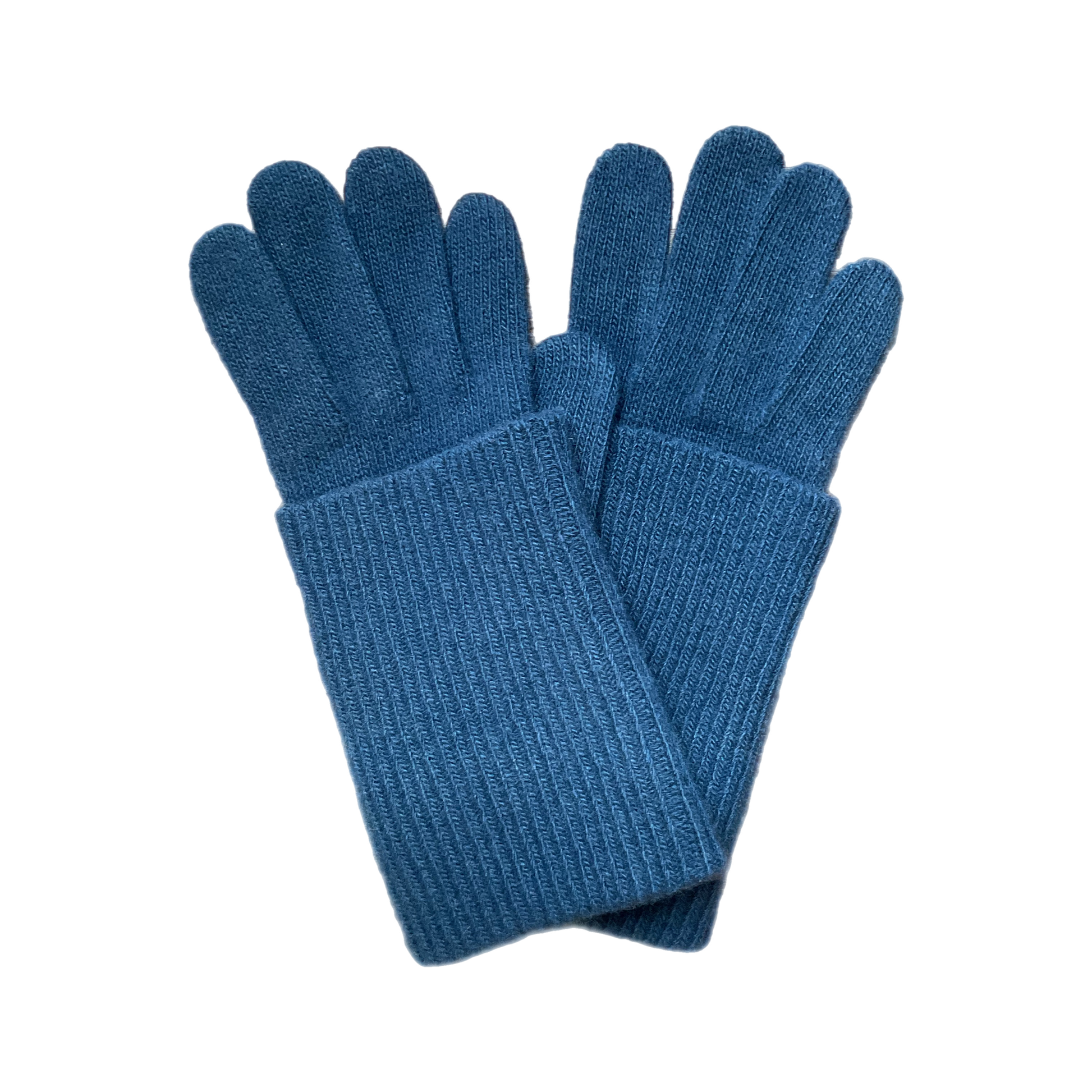 Gloves W/ Folded Arm Warmer  Portolano Sapphire  