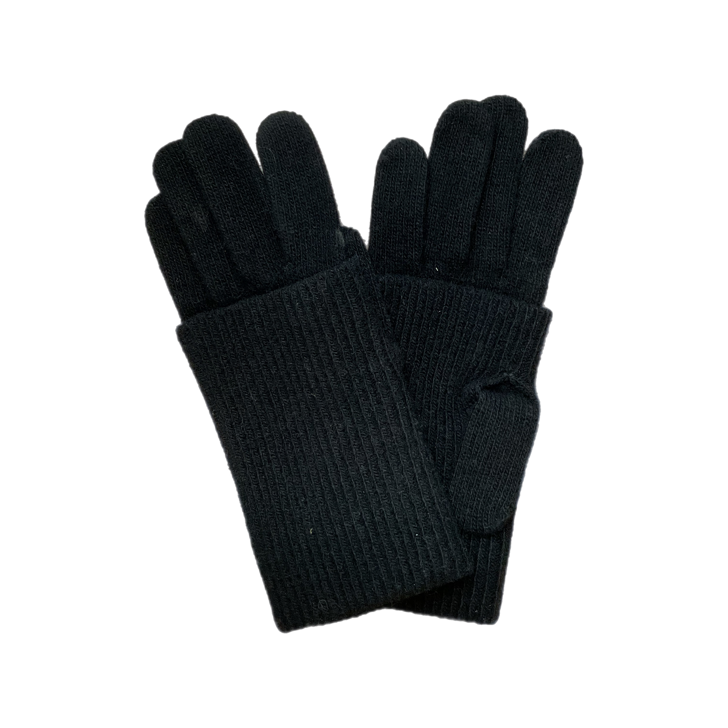 Gloves W/ Folded Arm Warmer  Portolano Black  